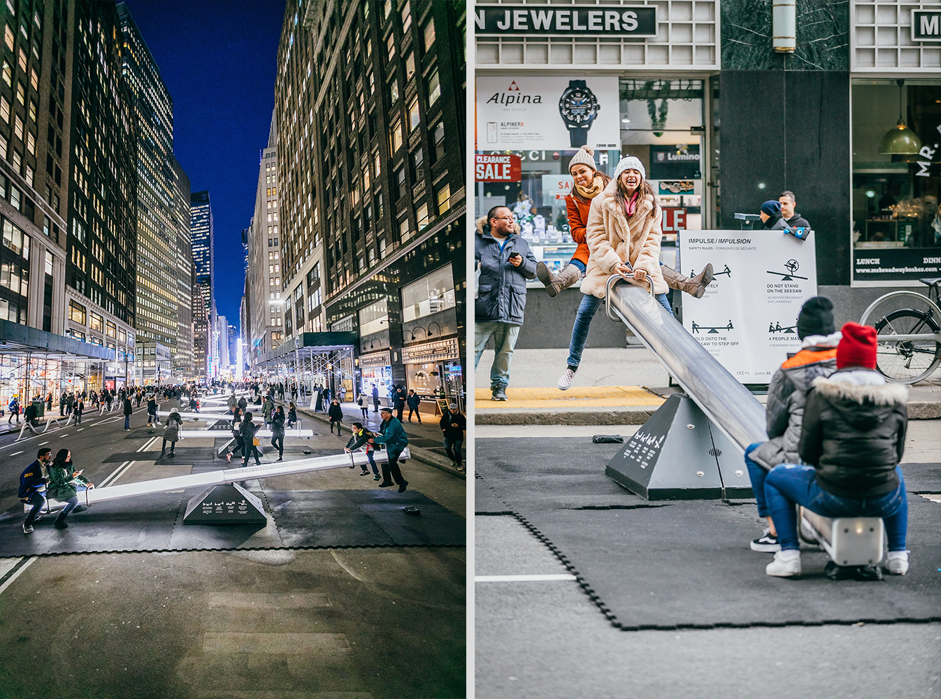 Impulse See-Saw
Designers : Lola Sheppard, Conor Sampson
Prize:   Canadian Urban Design Award, AZ Award