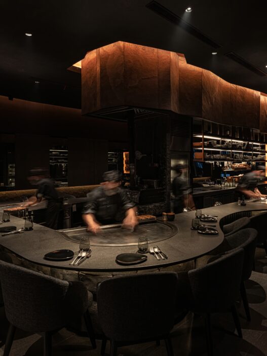 IronPlate Restaurant Brand: ERRELUCE Lead Designers: Ryan Salim, Mitha Audina Other Designer's: DSN Intervention (Ivan Ersan, Alexandre Alvin, Chryseis Lee) Photo Credits: FotoPerspektif, Ryan Salim Other Credits: Gita Laras, Chef Andri Project Location: MD Place Building, South Jakarta, Indonesia Designooor - Hamed Mahzoon