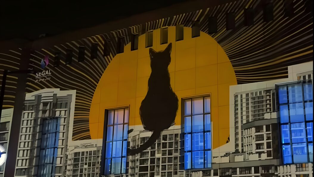 What Happened in Tehran Design Week? SEGAL Media - Video Mapping on the University Building | Location: College of Fine Arts at the University of Tehrantehran deisgn week 2025 Iran Design Designooor Hamed Mahzoon Nima Bavardi