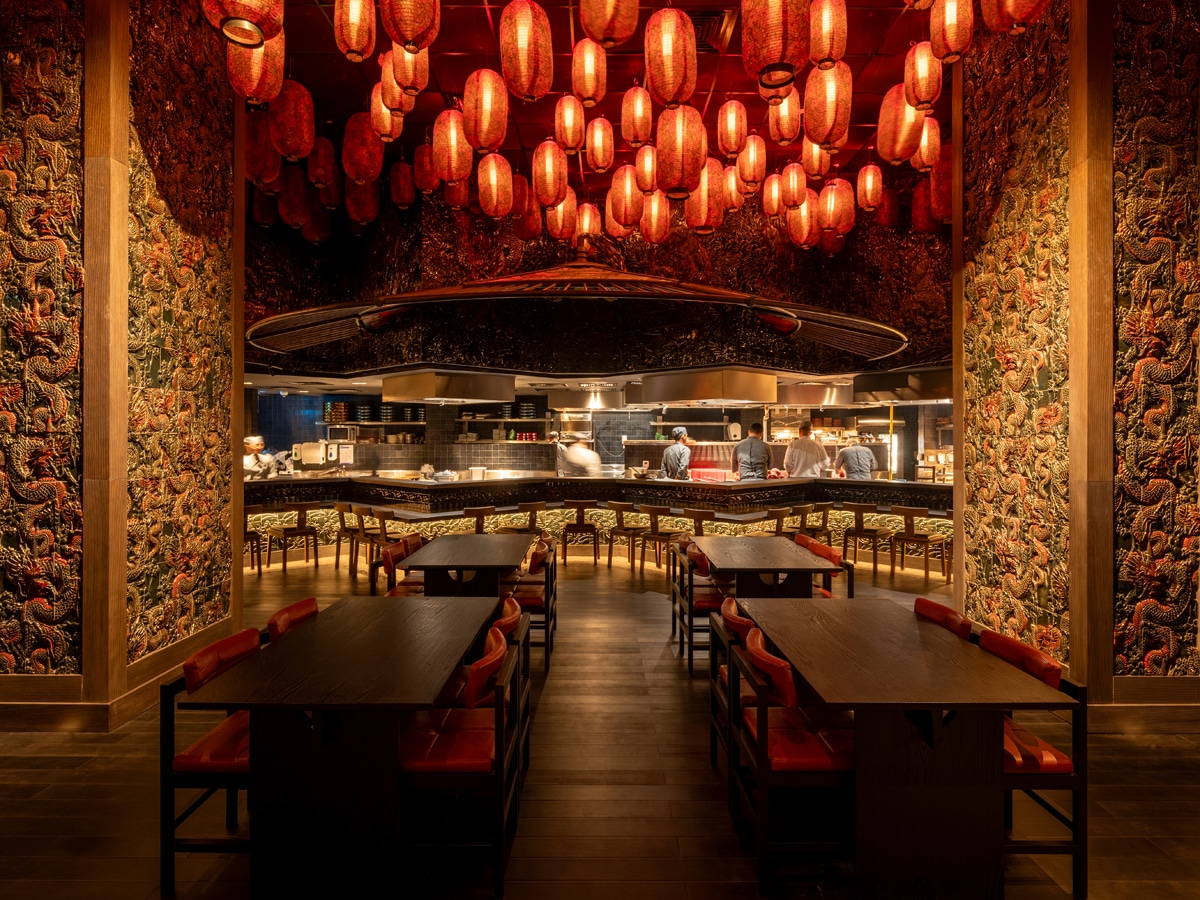 Ronin at FIVE Luxe JBR by CPLD – Lighting Design Consultants, was recognised as Project of the Year (Restaurant)