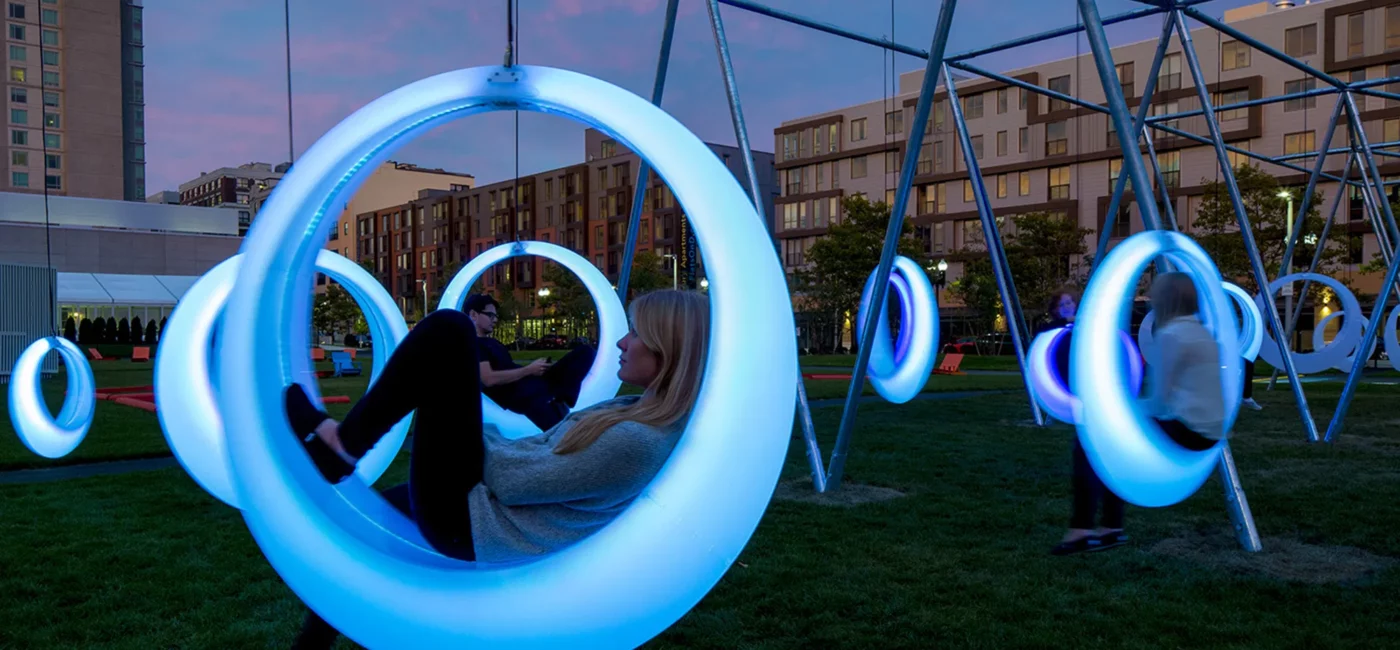 Maral Akbari Anvaryan Maral Akbari Designooor Swing Time Mid-Air Swing Höweler + Yoon Architecture