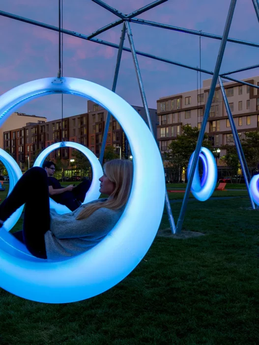 Maral Akbari Anvaryan Maral Akbari Designooor Swing Time Mid-Air Swing Höweler + Yoon Architecture