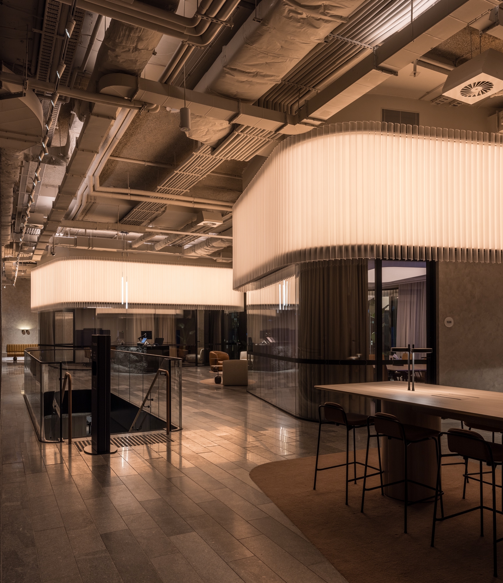 Lighting Design Company: Electrolight
Lead Designers: Donn Salisbury, Ryan Valentino, Nick Lee
Architecture Company: Bates Smart Architects
Interior Design Company: Bates Smart Architect
Project Location: Level 12, 210 George Street, Sydney NSW, Australia
Electrical Contractor: R.W.Palmer
Project Manager: LCS Consult
Prize: LIT Lighting Design Award
Designooor Lighting Media and Academy - Author: Hamed Mahzoon