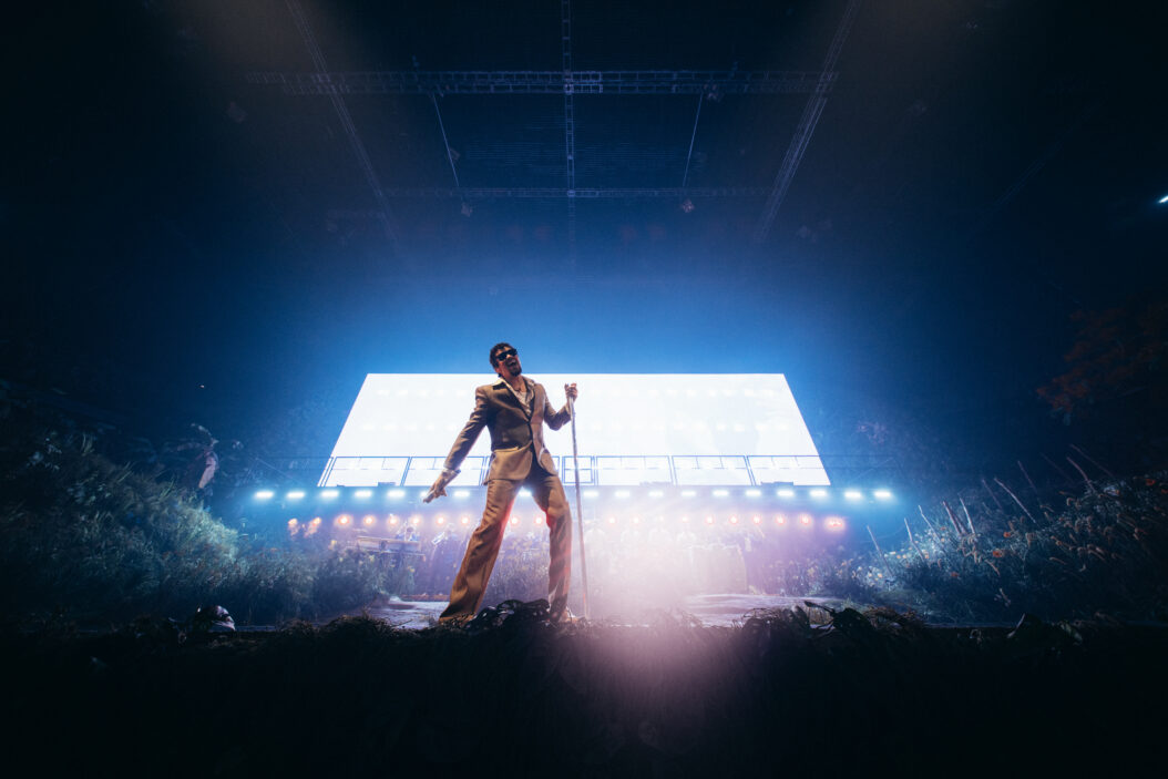 Lighting Design Company: Sturdy. Executive Producer: Kevin Henry Creative Director: Adrian Martinez Stage Render Artist: Ben Caires Junior Creative: Noah Hernandez Project Coordinator: Flo Singer Head of Content: Jasper Heenan Content Directors: Natalie Hall, Justin Sanchez CGI Technical Lead: Jon Denton Screen Producer: Vishal Sharma Technical Drawings: Mathew Geasey, Bryan Seigel Lighting Designer: Marcus Jessup Assistant Lighting Designer: Kevin Rodriguez Lighting Programmer: Eliot Jessep Assistant Lighting Programmers: Louis Choisy, Caleb Coble Previs Artist: Pablo de Larrañaga Aramoni Concept Artist: Caleb Westwood 3D Animators: Aaron, Valdemaras Dzengo, Edwin Fuhrmann, Max Johnson, Charly Chapman 3D Editors: Will Mendez, Kai Shinomura 3D Artist: Adrian Duran, Kai Shinomura Editors: Parker Schmidt, Zach Okami, Bazzbros VJ: Mandy Pagan Lighting Director: Krizia Velez Scenic Art Director: Monica Monserrate Project Management Consultant: Alex Rollier Bad Bunny Puerto Rico Residency 2025 Designooor - Hamed Mahzoon