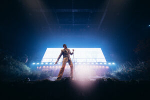 Lighting Design Company: Sturdy. Executive Producer: Kevin Henry Creative Director: Adrian Martinez Stage Render Artist: Ben Caires Junior Creative: Noah Hernandez Project Coordinator: Flo Singer Head of Content: Jasper Heenan Content Directors: Natalie Hall, Justin Sanchez CGI Technical Lead: Jon Denton Screen Producer: Vishal Sharma Technical Drawings: Mathew Geasey, Bryan Seigel Lighting Designer: Marcus Jessup Assistant Lighting Designer: Kevin Rodriguez Lighting Programmer: Eliot Jessep Assistant Lighting Programmers: Louis Choisy, Caleb Coble Previs Artist: Pablo de Larrañaga Aramoni Concept Artist: Caleb Westwood 3D Animators: Aaron, Valdemaras Dzengo, Edwin Fuhrmann, Max Johnson, Charly Chapman 3D Editors: Will Mendez, Kai Shinomura 3D Artist: Adrian Duran, Kai Shinomura Editors: Parker Schmidt, Zach Okami, Bazzbros VJ: Mandy Pagan Lighting Director: Krizia Velez Scenic Art Director: Monica Monserrate Project Management Consultant: Alex Rollier Bad Bunny Puerto Rico Residency 2025 Designooor - Hamed Mahzoon