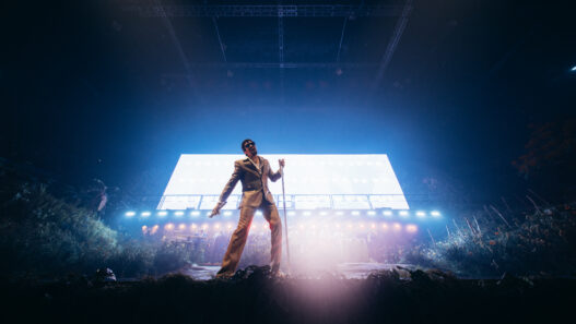 Lighting Design Company: Sturdy. Executive Producer: Kevin Henry Creative Director: Adrian Martinez Stage Render Artist: Ben Caires Junior Creative: Noah Hernandez Project Coordinator: Flo Singer Head of Content: Jasper Heenan Content Directors: Natalie Hall, Justin Sanchez CGI Technical Lead: Jon Denton Screen Producer: Vishal Sharma Technical Drawings: Mathew Geasey, Bryan Seigel Lighting Designer: Marcus Jessup Assistant Lighting Designer: Kevin Rodriguez Lighting Programmer: Eliot Jessep Assistant Lighting Programmers: Louis Choisy, Caleb Coble Previs Artist: Pablo de Larrañaga Aramoni Concept Artist: Caleb Westwood 3D Animators: Aaron, Valdemaras Dzengo, Edwin Fuhrmann, Max Johnson, Charly Chapman 3D Editors: Will Mendez, Kai Shinomura 3D Artist: Adrian Duran, Kai Shinomura Editors: Parker Schmidt, Zach Okami, Bazzbros VJ: Mandy Pagan Lighting Director: Krizia Velez Scenic Art Director: Monica Monserrate Project Management Consultant: Alex Rollier Bad Bunny Puerto Rico Residency 2025 Designooor - Hamed Mahzoon