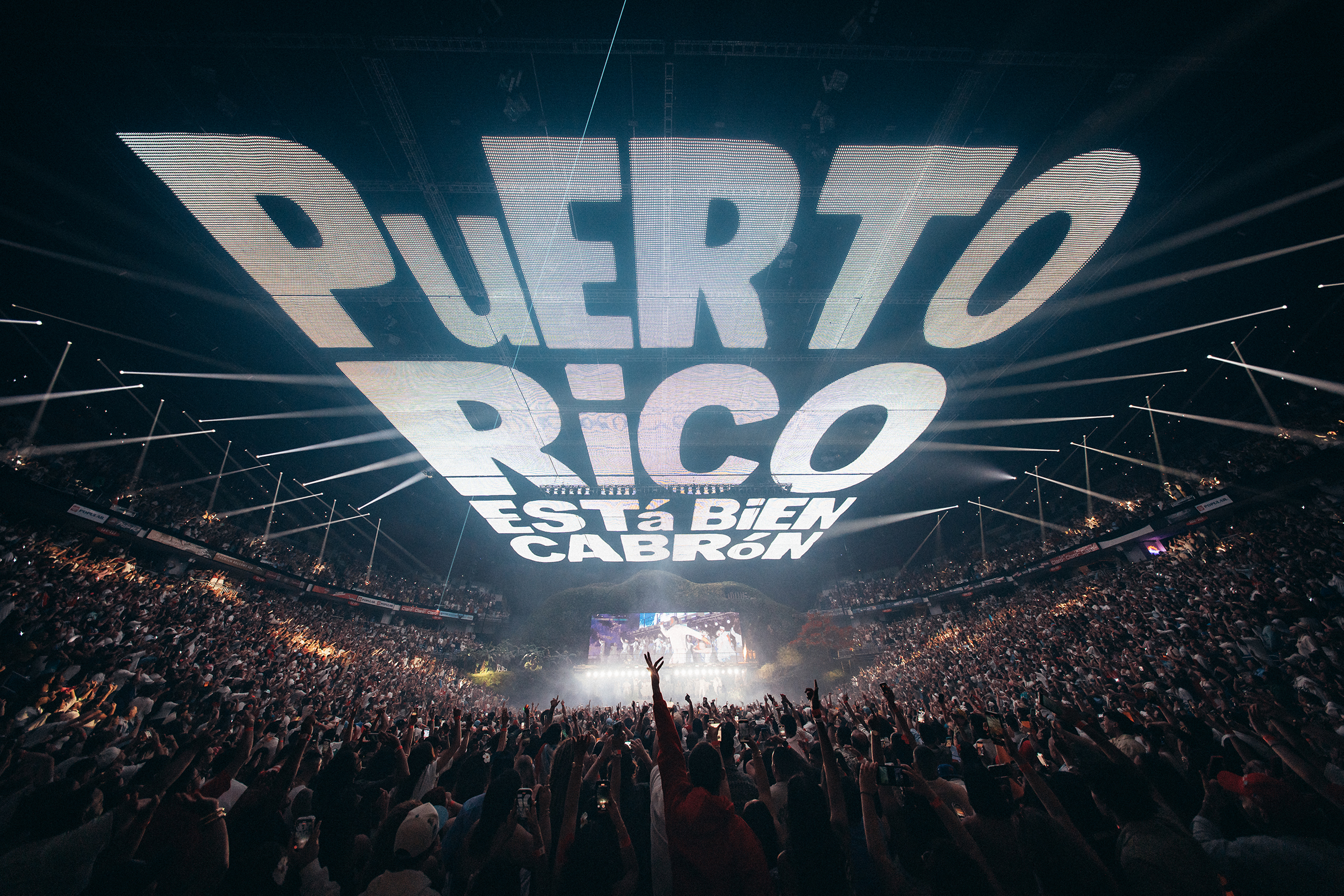 Lighting Design Company: Sturdy. Executive Producer: Kevin Henry Creative Director: Adrian Martinez Stage Render Artist: Ben Caires Junior Creative: Noah Hernandez Project Coordinator: Flo Singer Head of Content: Jasper Heenan Content Directors: Natalie Hall, Justin Sanchez CGI Technical Lead: Jon Denton Screen Producer: Vishal Sharma Technical Drawings: Mathew Geasey, Bryan Seigel Lighting Designer: Marcus Jessup Assistant Lighting Designer: Kevin Rodriguez Lighting Programmer: Eliot Jessep Assistant Lighting Programmers: Louis Choisy, Caleb Coble Previs Artist: Pablo de Larrañaga Aramoni Concept Artist: Caleb Westwood 3D Animators: Aaron, Valdemaras Dzengo, Edwin Fuhrmann, Max Johnson, Charly Chapman 3D Editors: Will Mendez, Kai Shinomura 3D Artist: Adrian Duran, Kai Shinomura Editors: Parker Schmidt, Zach Okami, Bazzbros VJ: Mandy Pagan Lighting Director: Krizia Velez Scenic Art Director: Monica Monserrate Project Management Consultant: Alex Rollier Bad Bunny Puerto Rico Residency 2025 Designooor - Hamed Mahzoon