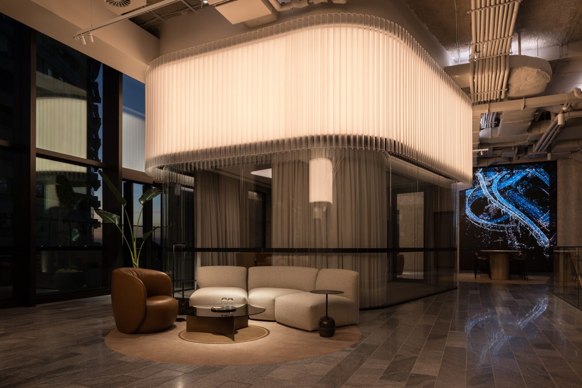 Lighting Design Company: Electrolight Lead Designers: Donn Salisbury, Ryan Valentino, Nick Lee Architecture Company: Bates Smart Architects Interior Design Company: Bates Smart Architect Project Location: Level 12, 210 George Street, Sydney NSW, Australia Electrical Contractor: R.W.Palmer Project Manager: LCS Consult Prize: LIT Lighting Design Award Designooor Lighting Media and Academy - Author: Hamed Mahzoon