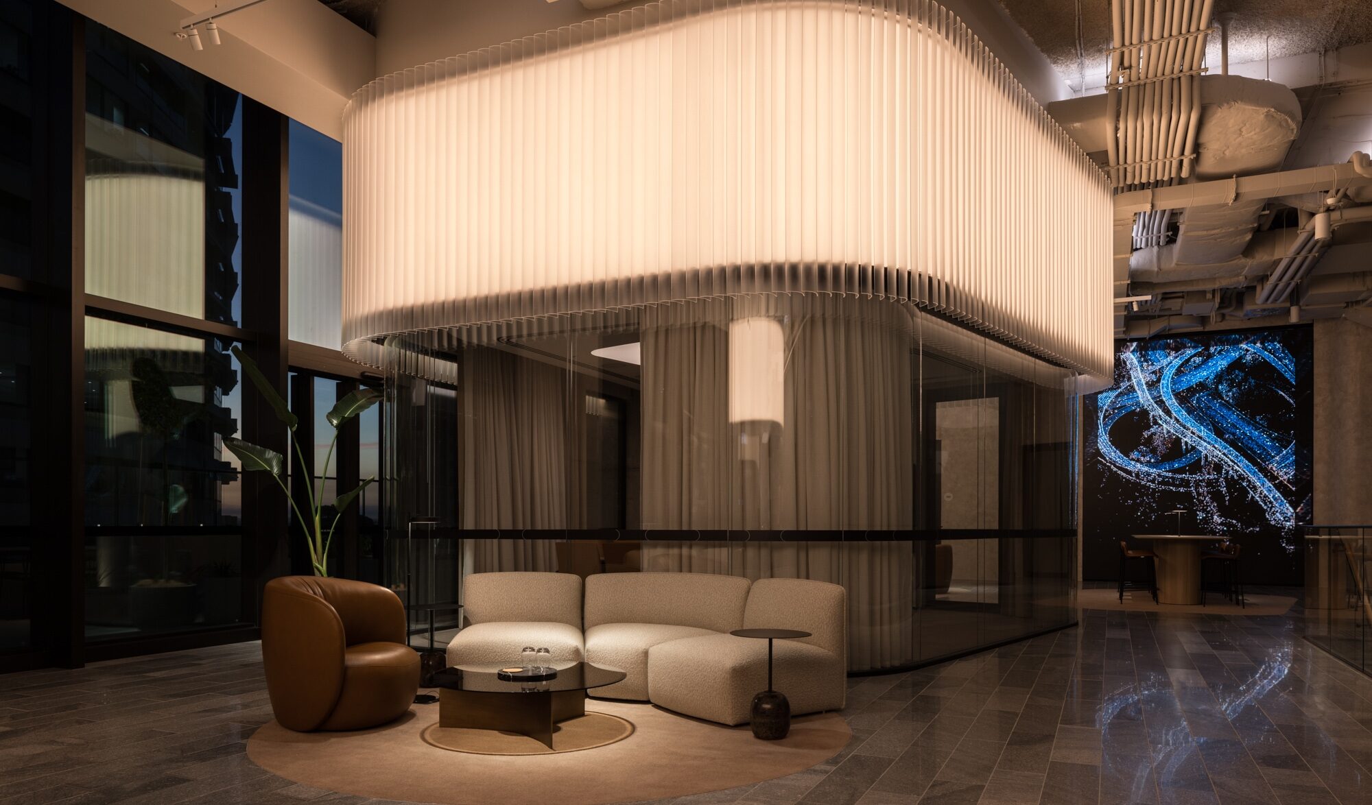 Lighting Design Company: Electrolight Lead Designers: Donn Salisbury, Ryan Valentino, Nick Lee Architecture Company: Bates Smart Architects Interior Design Company: Bates Smart Architect Project Location: Level 12, 210 George Street, Sydney NSW, Australia Electrical Contractor: R.W.Palmer Project Manager: LCS Consult Prize: LIT Lighting Design Award Designooor Lighting Media and Academy - Author: Hamed Mahzoon