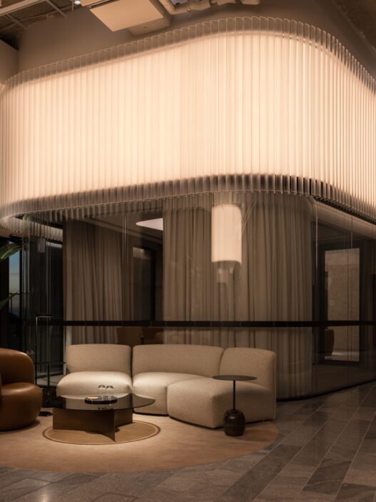 Lighting Design Company: Electrolight Lead Designers: Donn Salisbury, Ryan Valentino, Nick Lee Architecture Company: Bates Smart Architects Interior Design Company: Bates Smart Architect Project Location: Level 12, 210 George Street, Sydney NSW, Australia Electrical Contractor: R.W.Palmer Project Manager: LCS Consult Prize: LIT Lighting Design Award Designooor Lighting Media and Academy - Author: Hamed Mahzoon