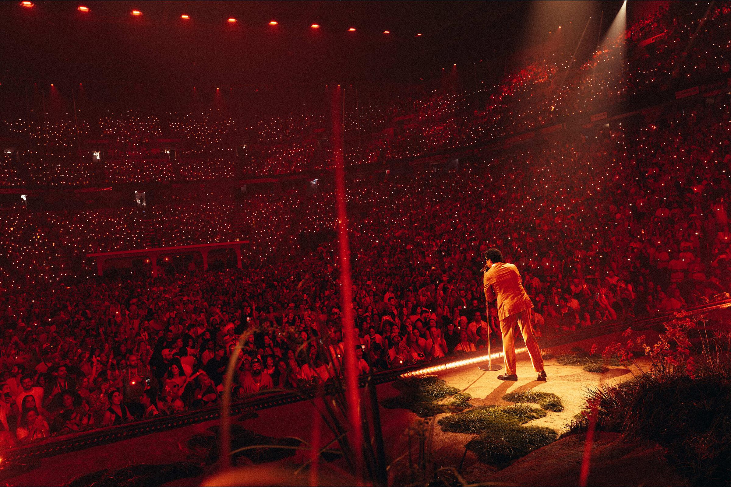 Lighting Design Company: Sturdy. Executive Producer: Kevin Henry Creative Director: Adrian Martinez Stage Render Artist: Ben Caires Junior Creative: Noah Hernandez Project Coordinator: Flo Singer Head of Content: Jasper Heenan Content Directors: Natalie Hall, Justin Sanchez CGI Technical Lead: Jon Denton Screen Producer: Vishal Sharma Technical Drawings: Mathew Geasey, Bryan Seigel Lighting Designer: Marcus Jessup Assistant Lighting Designer: Kevin Rodriguez Lighting Programmer: Eliot Jessep Assistant Lighting Programmers: Louis Choisy, Caleb Coble Previs Artist: Pablo de Larrañaga Aramoni Concept Artist: Caleb Westwood 3D Animators: Aaron, Valdemaras Dzengo, Edwin Fuhrmann, Max Johnson, Charly Chapman 3D Editors: Will Mendez, Kai Shinomura 3D Artist: Adrian Duran, Kai Shinomura Editors: Parker Schmidt, Zach Okami, Bazzbros VJ: Mandy Pagan Lighting Director: Krizia Velez Scenic Art Director: Monica Monserrate Project Management Consultant: Alex Rollier Bad Bunny Puerto Rico Residency 2025 Designooor - Hamed Mahzoon