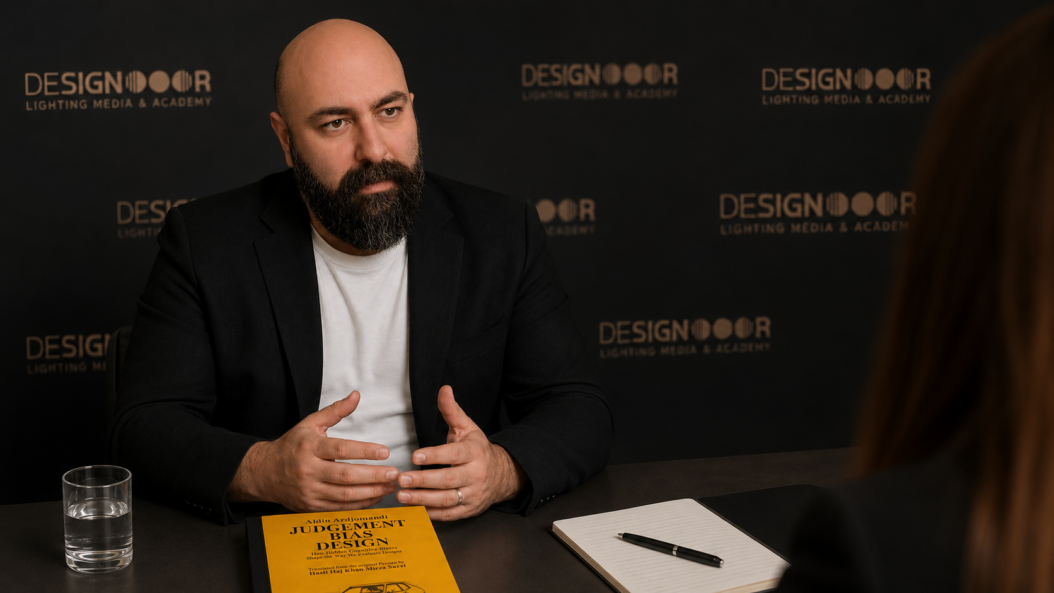 Aidin Ardjomandi / Judgement, Bias, Design Book / Designooor Lighting Media and Academy