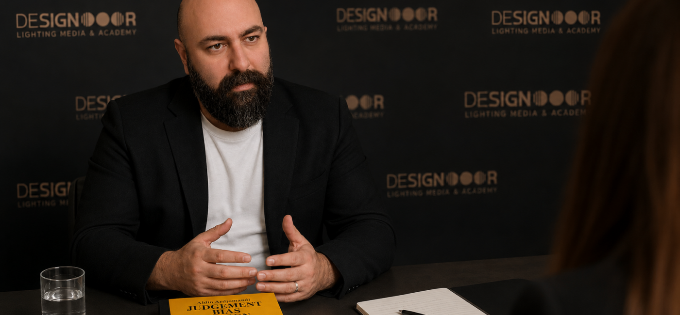 Aidin Ardjomandi / Judgement, Bias, Design Book / Designooor Lighting Media and Academy