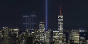 Creative Director: Addison Mehr Producer: Sky Elements Designer:  Yan Paul Dubbelman Artistic Advisor:  Studio Drift, Shigeru Ban, Dean Maltz Drone Show Production: Sky Elements Drones Show Design:  Sky Elements Creative Location: New York Harbor, New York Hamed Mahzoon - Designooor